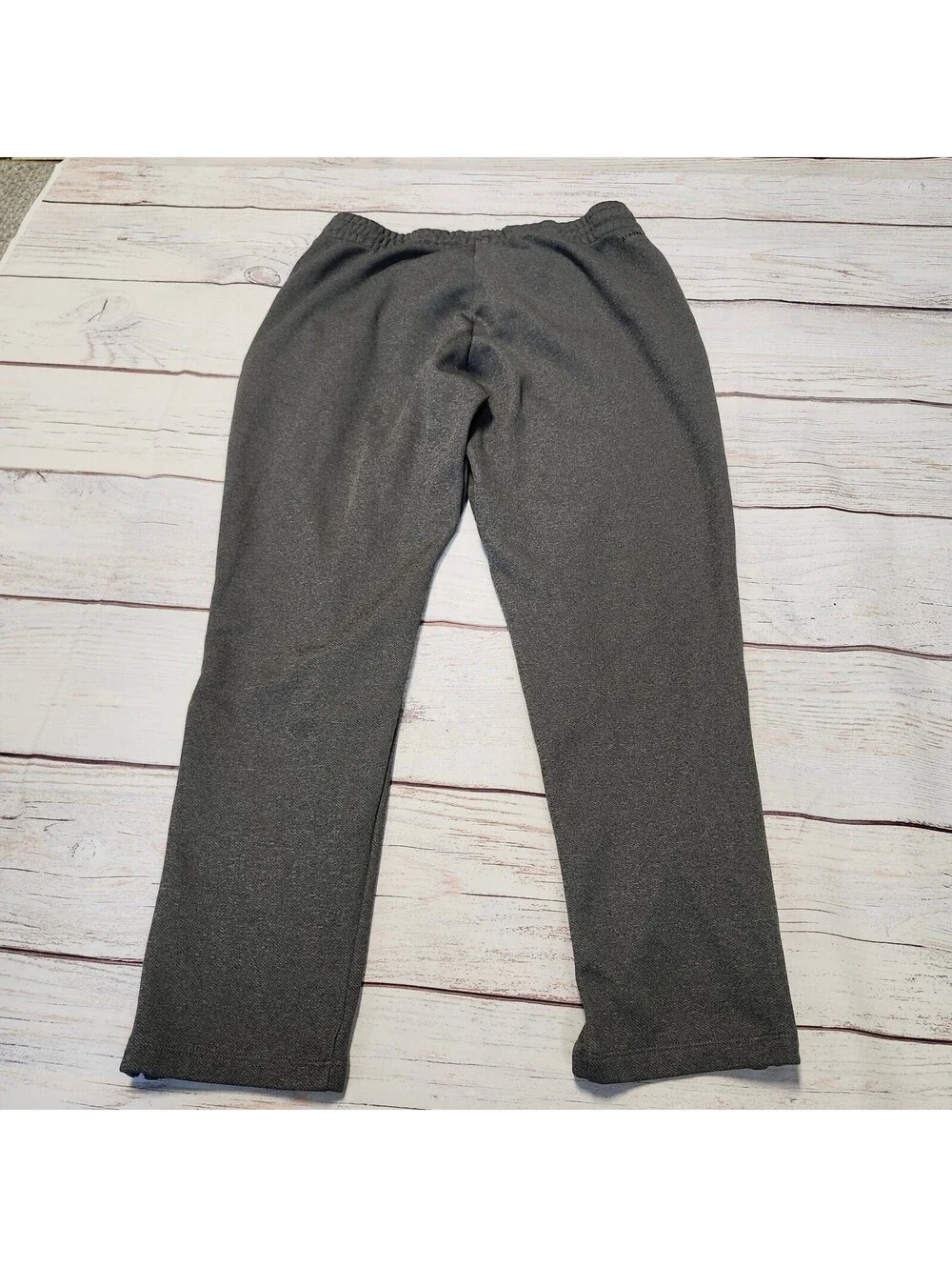 Adidas Gray Sweatpants with Drawstring Waist Size L